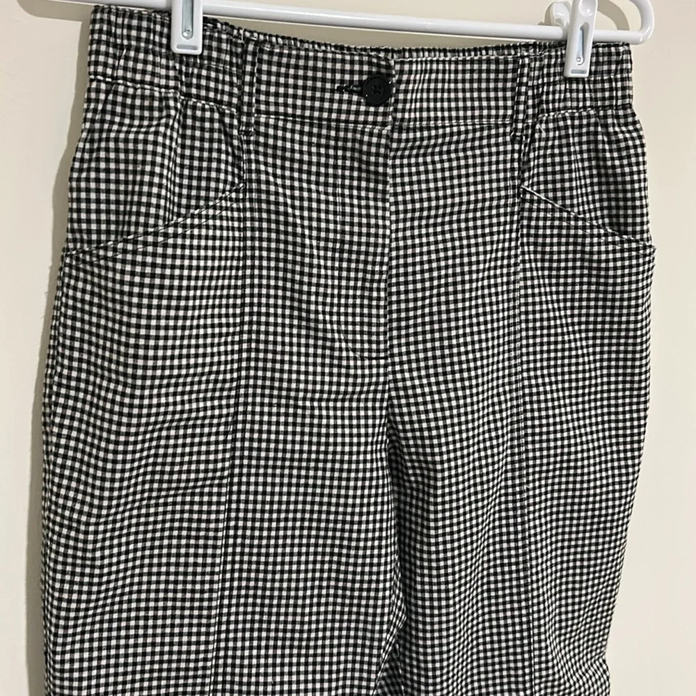Urban Outfitters Gingham Black and White Pants